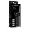 CONCEPTRONIC Turbo Handheld Fan Black USB-C to USB-A Aluminium 5V 3-Speed Rechargeable 2000mAh