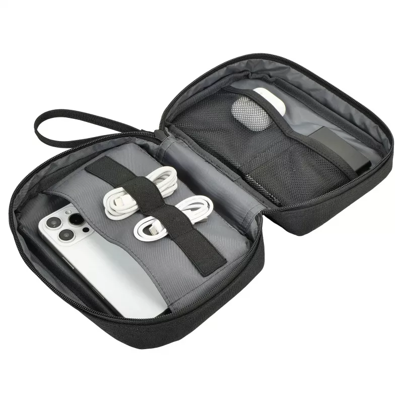 CONCEPTRONIC UMBRIX01B Tech Accessory Organizer Bag Black