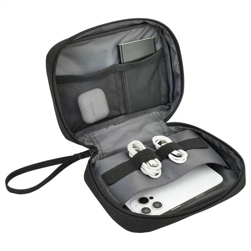 CONCEPTRONIC UMBRIX01B Tech Accessory Organizer Bag Black