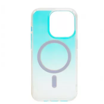 Connect Apple iPhone 15 Transparent Gradient Magnetic Case Chameleon