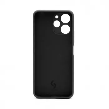 Connect Xiaomi Redmi 12 / Redmi 12 5G Premium Quality Soft Touch Silicone Case Black