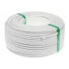 CONOTECH NS100 Trishield Coaxial Cable 1m White 75 Ohm Triple Shielded