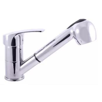 CONTIPRO Kitchen Faucet with Pull-Out Spray DVT010.5, Polished Chrome