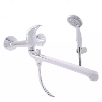 CONTIPRO Sazava DSA557.5/1 Wall-Mounted Bath Mixer, Chrome