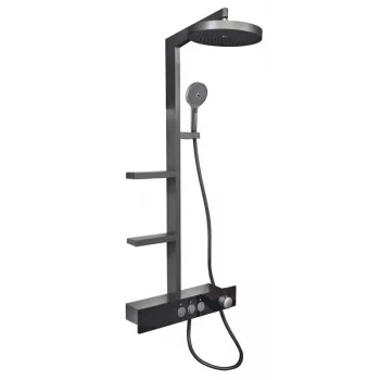 CONTIPRO Shower Set DomoLetto Metal Grey