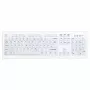 CONTOUR DESIGN Active Key AK-C8100 Full-Size Wireless Keyboard (RF 2.4 GHz, Membrane, White, QWERTZ)