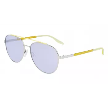 Converse CV100SACT045 Men's Square Sunglasses - Black Frame Grey Lens 57mm