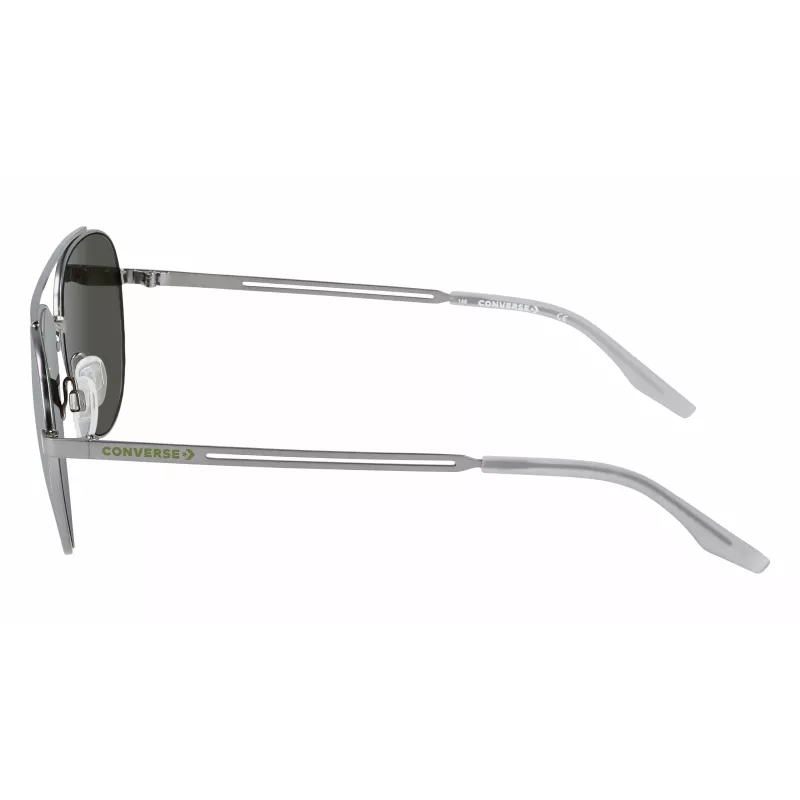 CONVERSE CV100SACT071 Men's Sunglasses - Black Frame, Smoke Grey Lens, 57mm