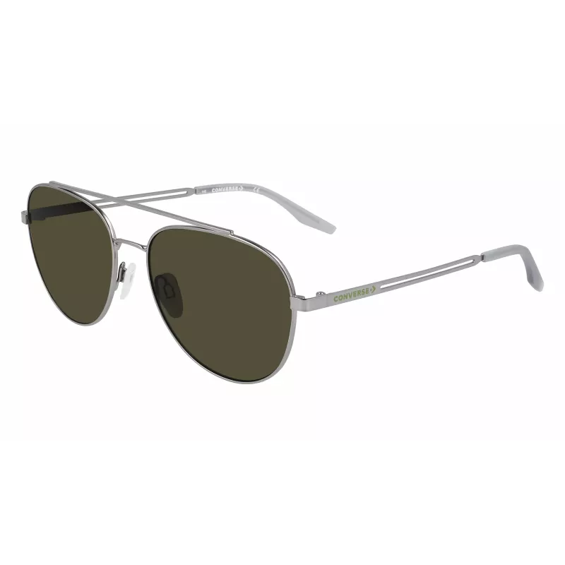 CONVERSE CV100SACT071 Men's Sunglasses - Black Frame, Smoke Grey Lens, 57mm