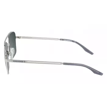 Converse CV101SACTI045 Men's Rectangular Sunglasses - Black Frame Grey Lens 56mm