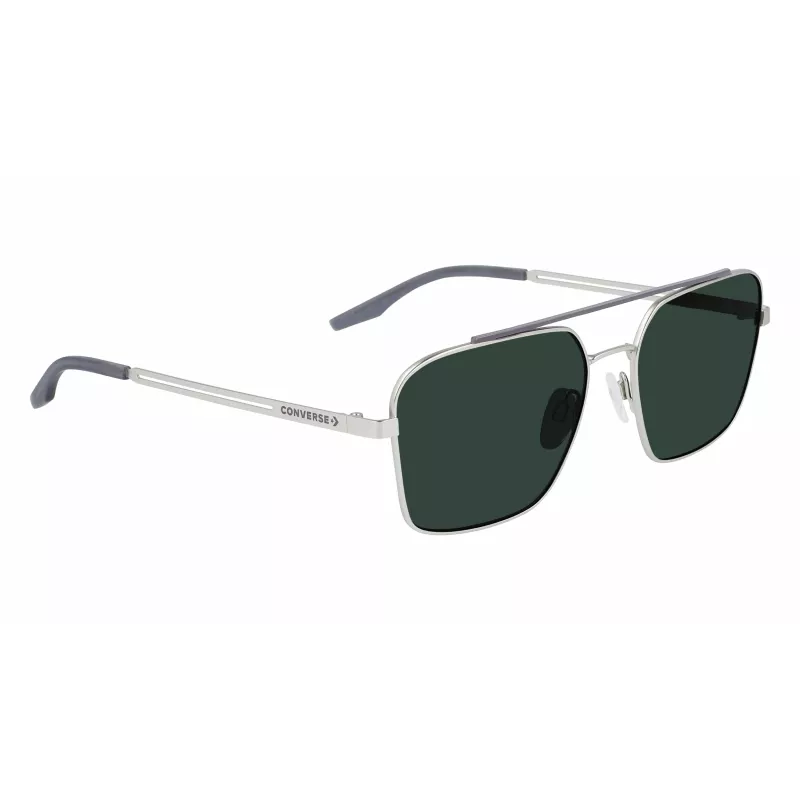 Converse CV101SACTI045 Men's Rectangular Sunglasses - Black Frame Grey Lens 56mm