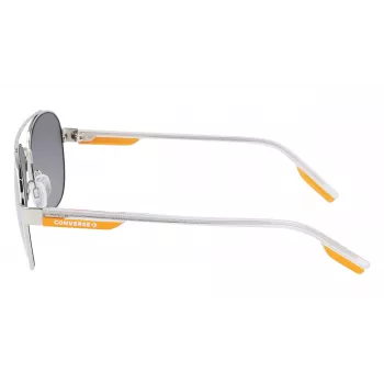 Converse CV300SDISR100 Men's Sunglasses - Black Acetate Frame, Grey Polycarbonate Lens, 58mm