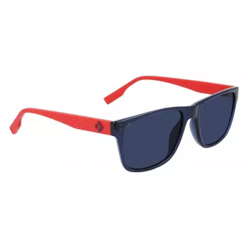 Converse CV516SFORCE41 Sunglasses Men's Blue Rectangle Frame Grey Lens 55/17/145 mm