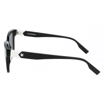 Converse CV519SRISEUP0 Women's Sunglasses - Black Frame, Grey Lens, 51mm
