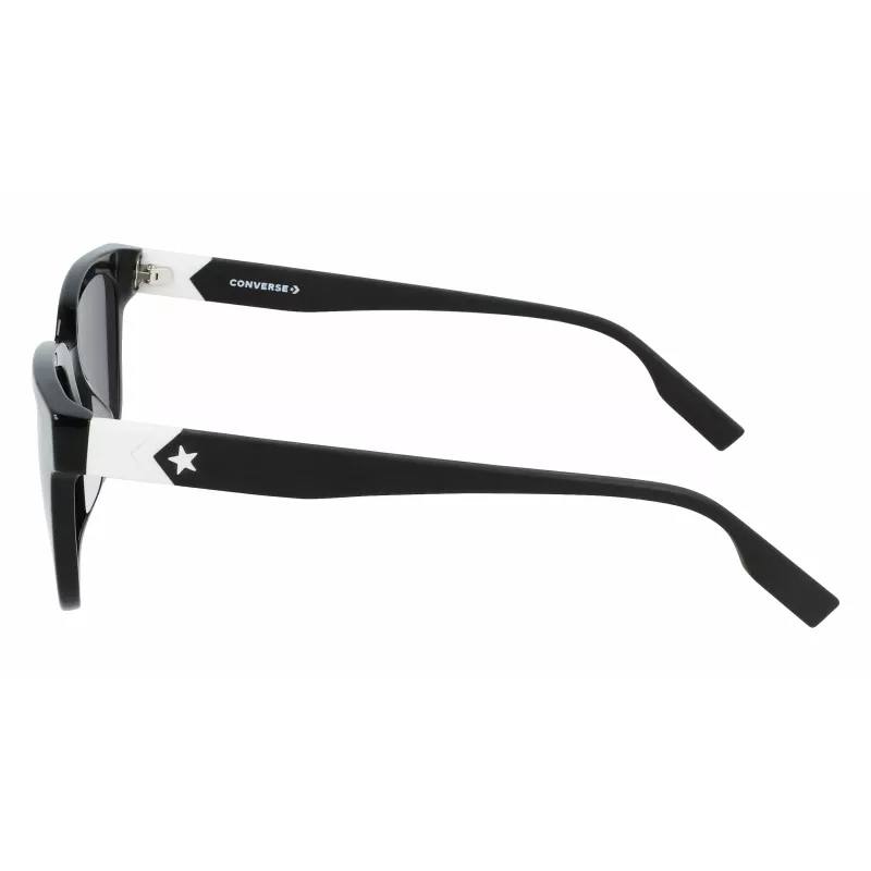 Converse CV519SRISEUP0 Women's Sunglasses - Black Frame, Grey Lens, 51mm
