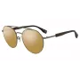CONVERSE Unisex Sunglasses SCO053Q56568G Shiny Black Frame Green Lens 56/19/140 mm