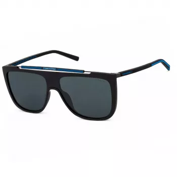 Converse Unisex Sunglasses SCO23099U28Z Rectangular Havana Acetate Frame Brown Lens 99mm