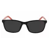 CONVERSE Women's Sunglasses CV506SCHUCK01 - Black Frame, Grey Lens, 57mm