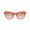 CONVERSE Women's V554SRESTORE Sunglasses - Rectangular Full Rim Plastic Frame with Grey Polycarbonate Lenses - UV400 Protection - 49mm Lens Width