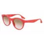CONVERSE Women's V554SRESTORE Sunglasses - Rectangular Full Rim Plastic Frame with Grey Polycarbonate Lenses - UV400 Protection - 49mm Lens Width