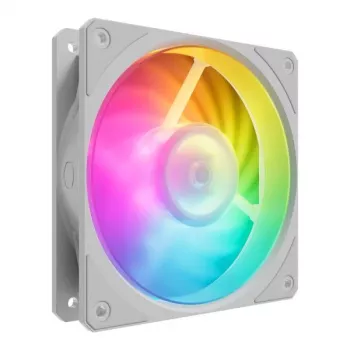 Cooler Master Mobius 120P ARGB 120 mm White PWM Case Fan (1-Pack)