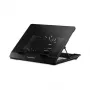 Cooler Master NotePal ErgoStand L Laptop Cooling Pad with 230mm Fan and 4-Port USB Hub, Black
