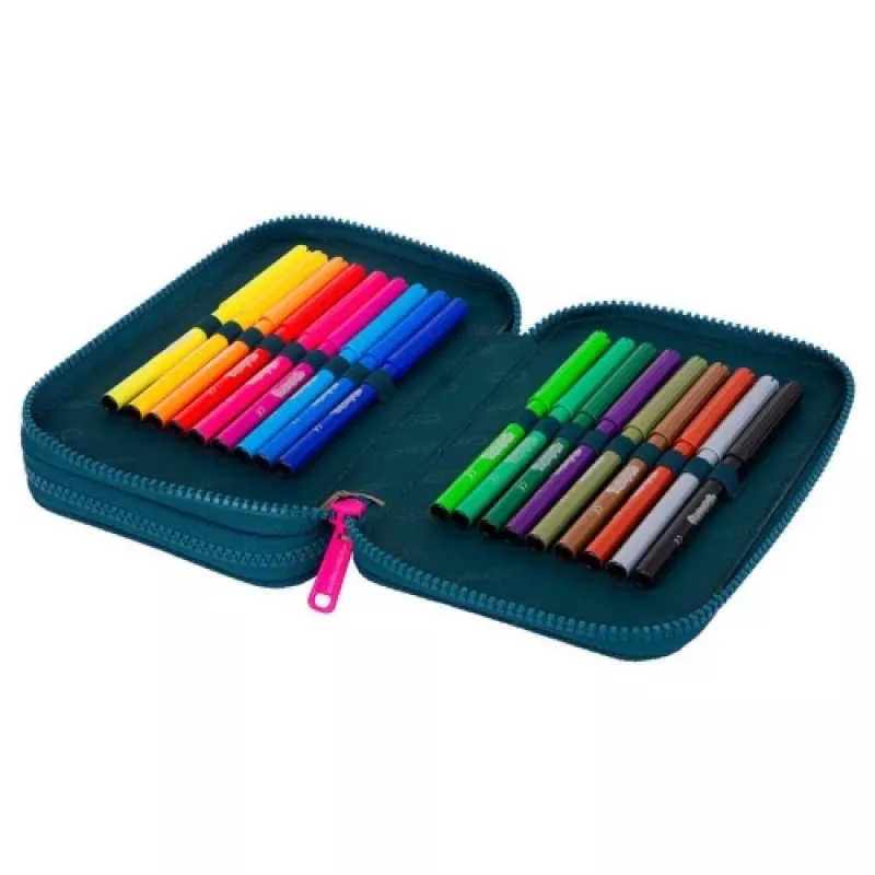CoolPack Jumper 2 Sunny Day Double Decker School Pencil Case with Equipment