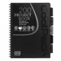 COOLPACK Spiral Notebook A4 Black - 80 Sheets Squared