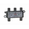 CORAB 4-Way TV/SAT Signal Splitter 5-2400 MHz with DC Pass-Through