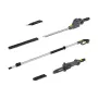 REBEL RB-5005.1 Cordless Telescopic Shears + 2-in-1 Saw, 20V, 2.7m Reach, Hedge Trimmer & Pole Pruner