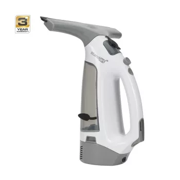 Cordless Window Vacuum Cleaner KS-5529C, 100 ml Tank, Splash-Proof, White/Grey