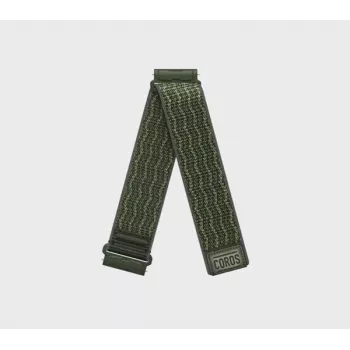 COROS NOMAD Nylon Band - Green - Long (26mm Lug Width, Hook-and-Loop Closure)