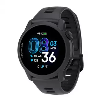 COROS PACE 4 GPS Sports Watch, Silicone, Black