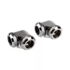 Corsair CX-9052021-WW Chrome Adjustment Fluid Brass 1/4 Inch 90 Degree Fitting