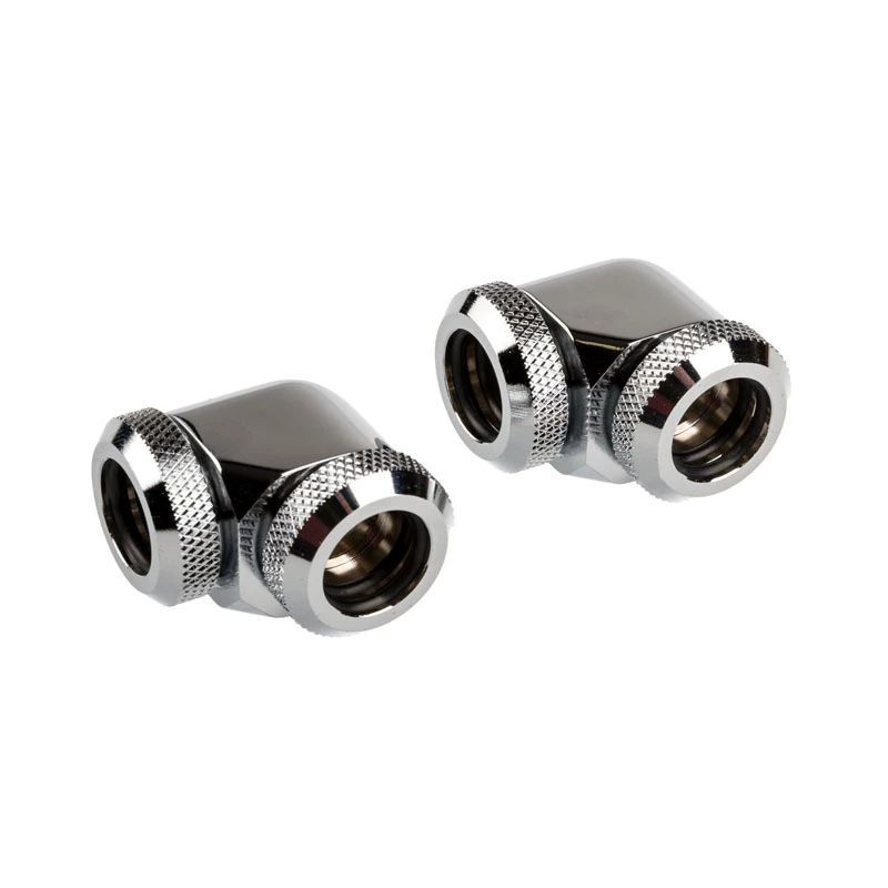 Corsair CX-9052021-WW Chrome Adjustment Fluid Brass 1/4 Inch 90 Degree Fitting