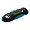 CORSAIR Flash Voyager 256GB USB-A 3.2 Gen 1 Flash Drive (Black/Blue)
