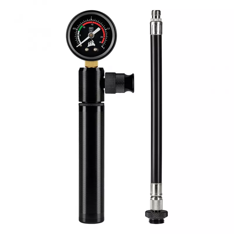 Corsair Hydro X Series Pressure Test Kit with Hand Pump – G1/4 Inch Leak Tester for Custom Cooling Loops