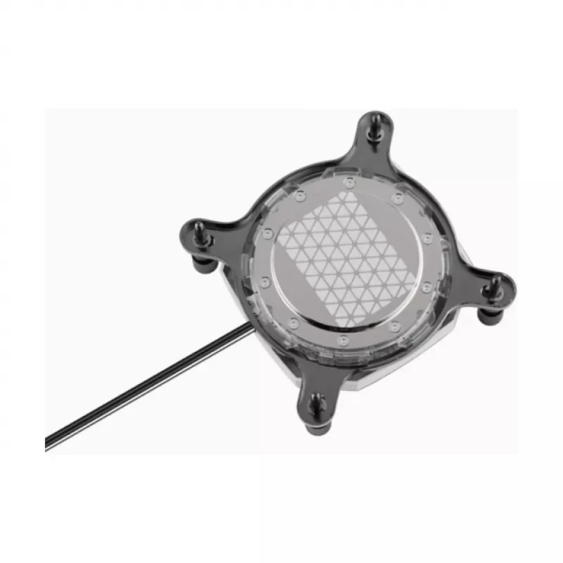 CORSAIR Hydro X Series XC7 RGB PRO CPU Water Block - Nickel-Plated Copper, Nylon, White, AMD AM4
