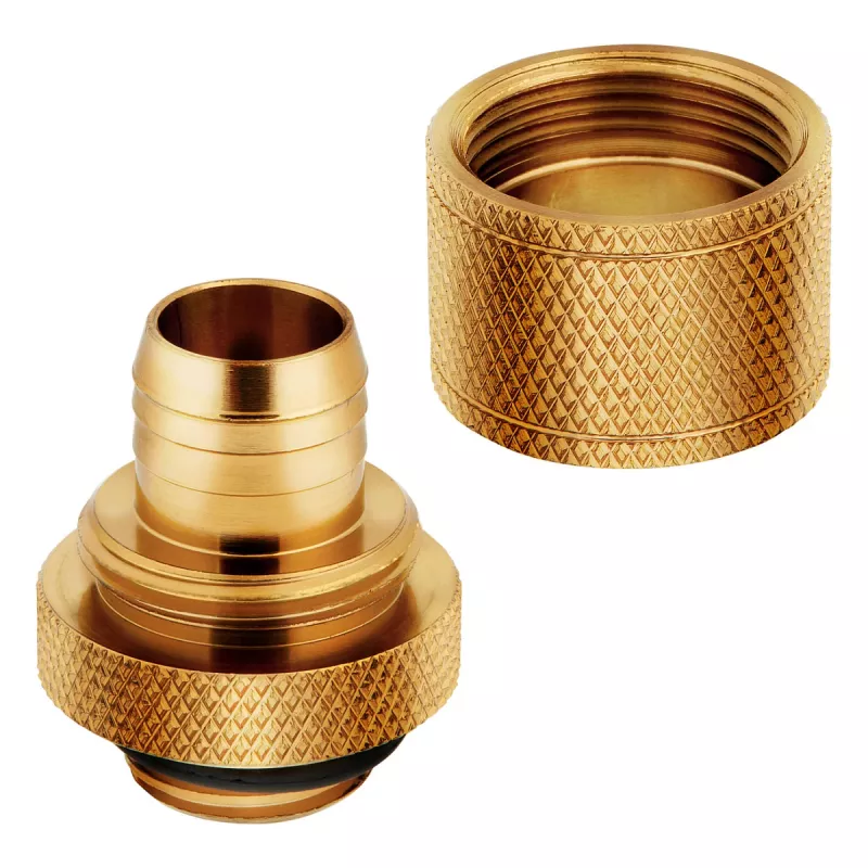 Corsair Hydro X Series XF Compression G1/4 13/10 Fittings Four Pack - Gold