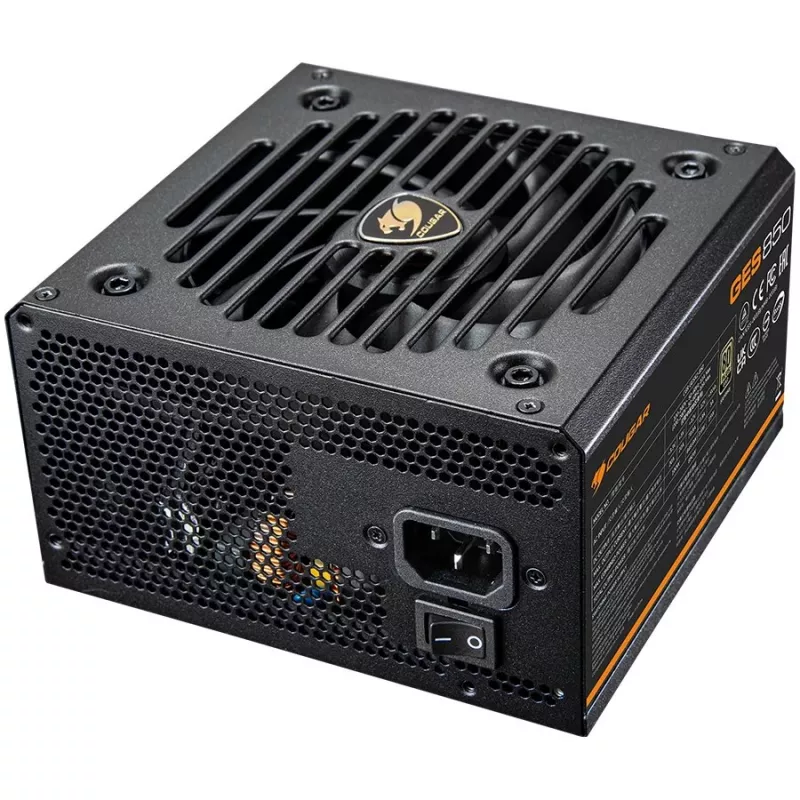 Cougar GES 850 850W 80 Plus Gold ATX Power Supply with Fixed Cables