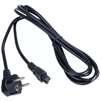 CP NB-10A Power Cable Euro 3-Pin C5 IEC 3m Hybrid Standard C/E/F CEE 7/7 Black
