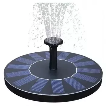 CP Solar Garden Floating Fountain + Filter