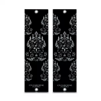 Cranborne Audio Vintage Accessory (Pair) - 19-Inch Rack Ears for 500R8 & 500ADAT, Black, Steel