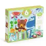 Creative Mouse and Friends Collage Kit by Djeco