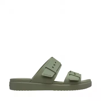 Crocs Brooklyn Buckle Low Women's Platform Sandals Pistachio Green EU 39-40