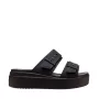 Crocs Brooklyn Low Wedge Sandals Women's Black EU 38-39