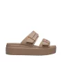 Crocs Brooklyn Low Women's Beige Platform Sandals 207431 2Q9 Size 38-39