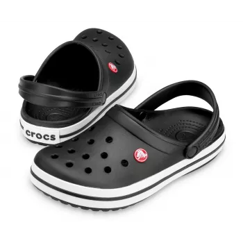 Crocs Crocband Clogs Unisex Black/White