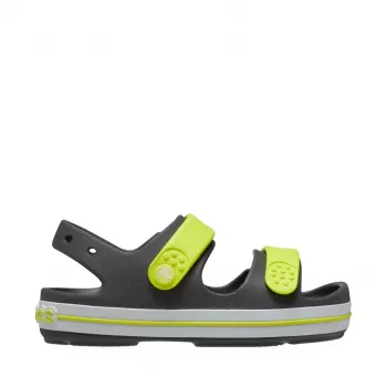 Crocs Crocband Cruiser Kids' Sandals Graphite Yellow Size 30-31