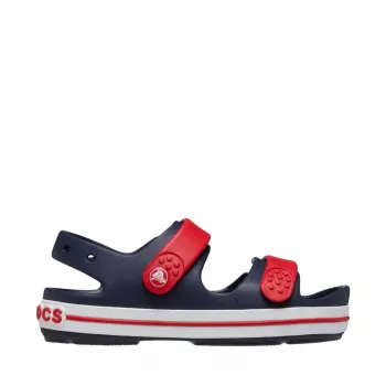 Crocs Crocband Cruiser Kids' Sandals Navy/Red Size 30-31